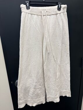 Kittenish Cream Cozy Knit Lounge Pants